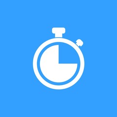 Stopwatch -  vector icon.