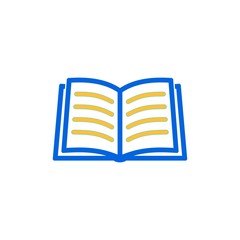 Book - vector icon.