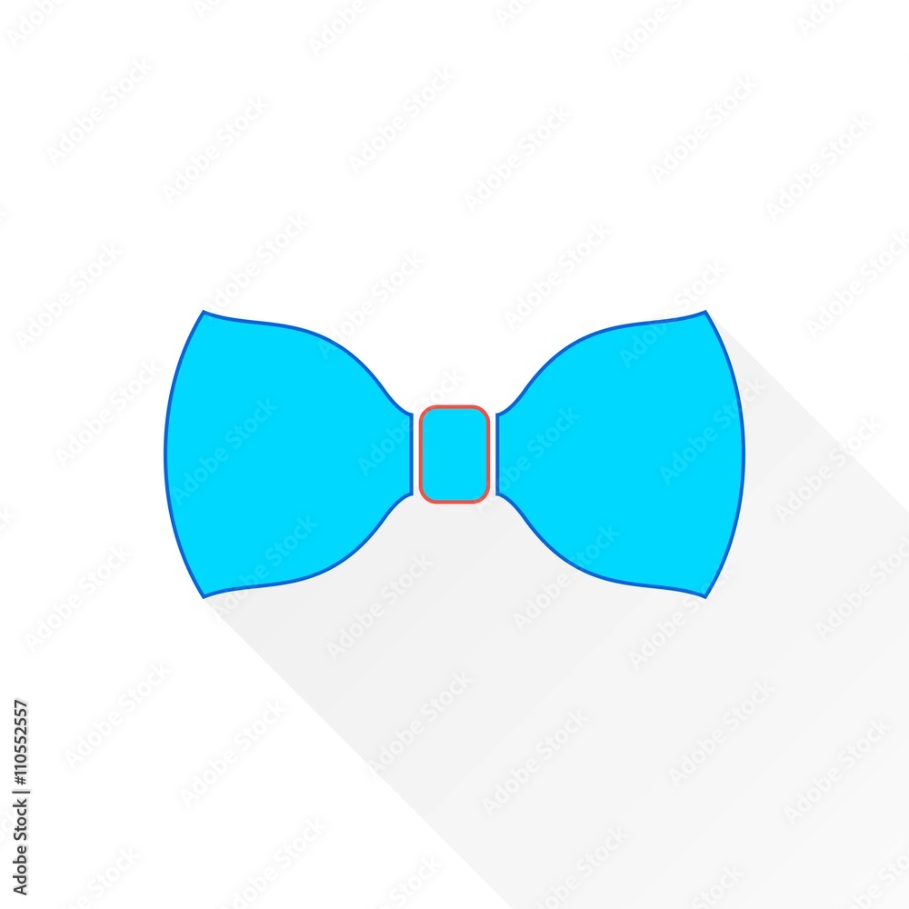 Wall mural necktie - vector icon.