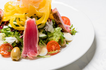 salad with tuna