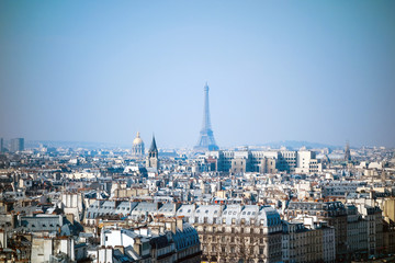 Naklejka premium antique city building in paris,france Europe