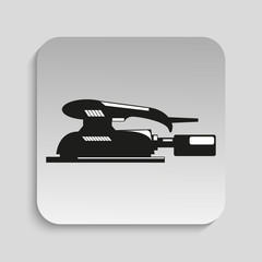 Power tool. Sander. Vector icon.