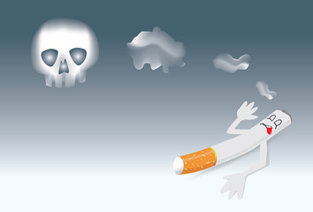 Cartoons No Smoking Sign