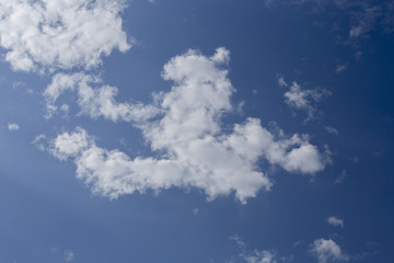 white Clouds and Blue skys