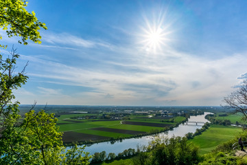 Aussicht vom Bogenberg auf Donau und Gäuboden 3