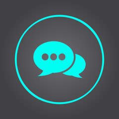 speech bubbles icon