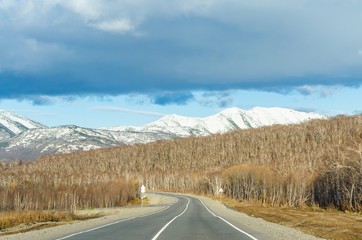 road to the rosks