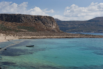 Widok na wybrzeże Krety