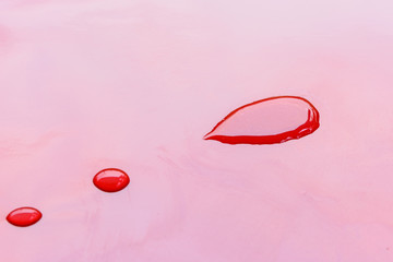 Red droplet