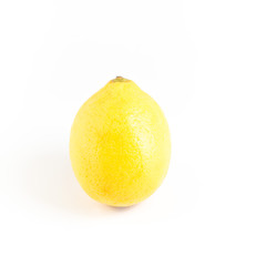 Lemon isolated on white background. With clipping path