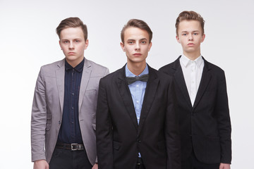 young businessmen at a meeting