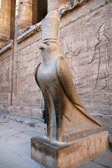 Horus Statue at Edfu Temple, Egypt