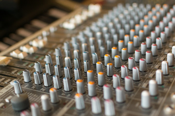 Sound mixer control