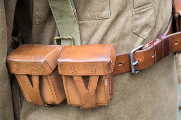 Military belt by  World War II
