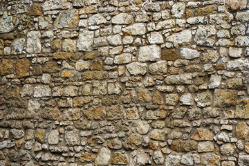 Ancient stone wall.