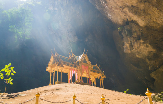 king pavillion in the cave,Thailand