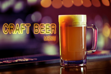 Exclusive fresh craft beer