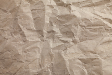 Obraz premium Old vintage crumpled paper texture for background.