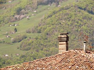 copertura sulla vallata - panorama
