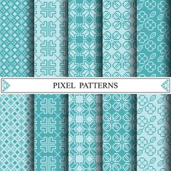 pixel pattern, textile, pattern fills, web page background, surf