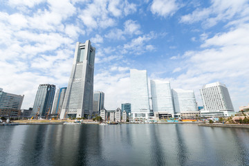 Fototapeta na wymiar Yokohama city in Japan