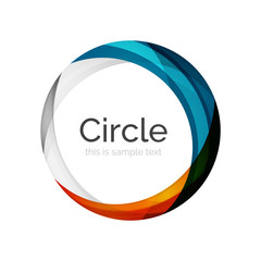 Vector swirl icon or background