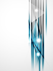 Shiny straight lines abstract background