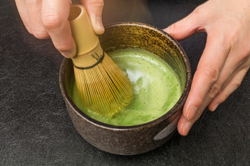 茶道の作法　traditional beauty of tea ceremony Japan - 110594969