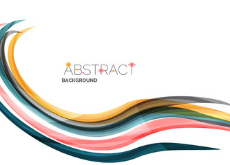 Color stripes with shiny light effects, wave line abstract background