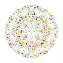 Mandala. Vintage decorative elements.