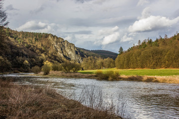 Berounka river.