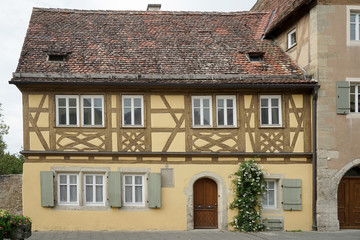 Fototapeta na wymiar Old house in Rothenburg