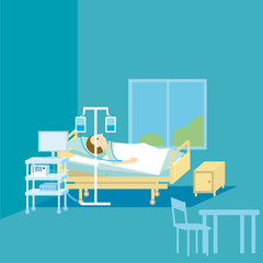 therapy medical simple vector illustration