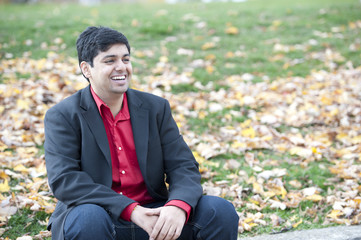 Young Happy Indian Man