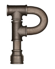 Pipe alphabet letter