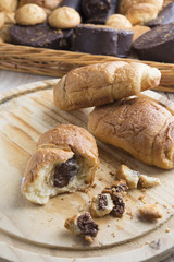 Croissant chocolate