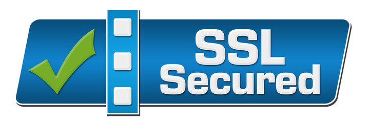 SSL Secured Blue Separator Horizontal 