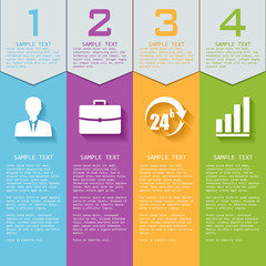 Vector elements for infographics.