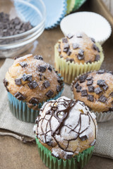 Chocolate muffins