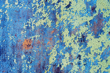 Metal texture with scratches and cracks