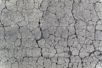 Texture cracked dirt road