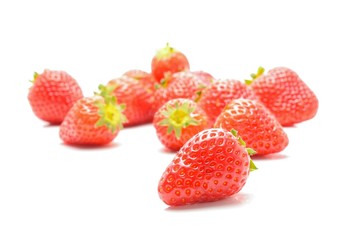Fresh ripe strawberries