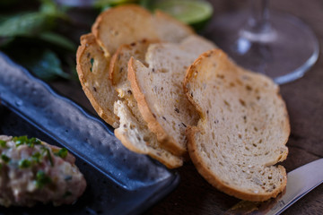 Slices of bread