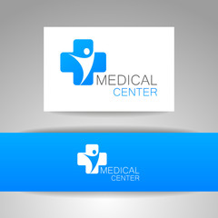medical center logo template