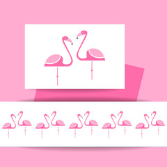 flamingo bird sign