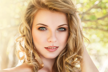Outdoor girl portrait