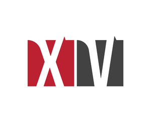 XV red square letter logo for visual, vision, vehicle, voice, venture