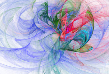 Fototapeta premium Abstract fractal background