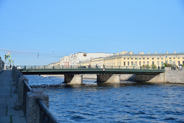 Semyonov bridge over the Fontanka river