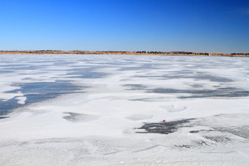 Frozen landscape